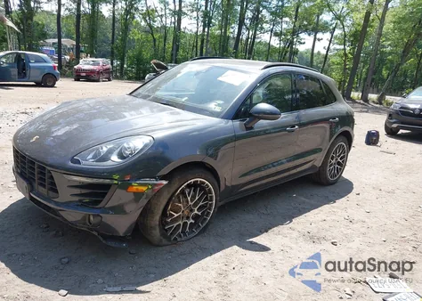 2017 Porsche Macan S из США, поврежденный, VIN WP1AB2A59HLB11370